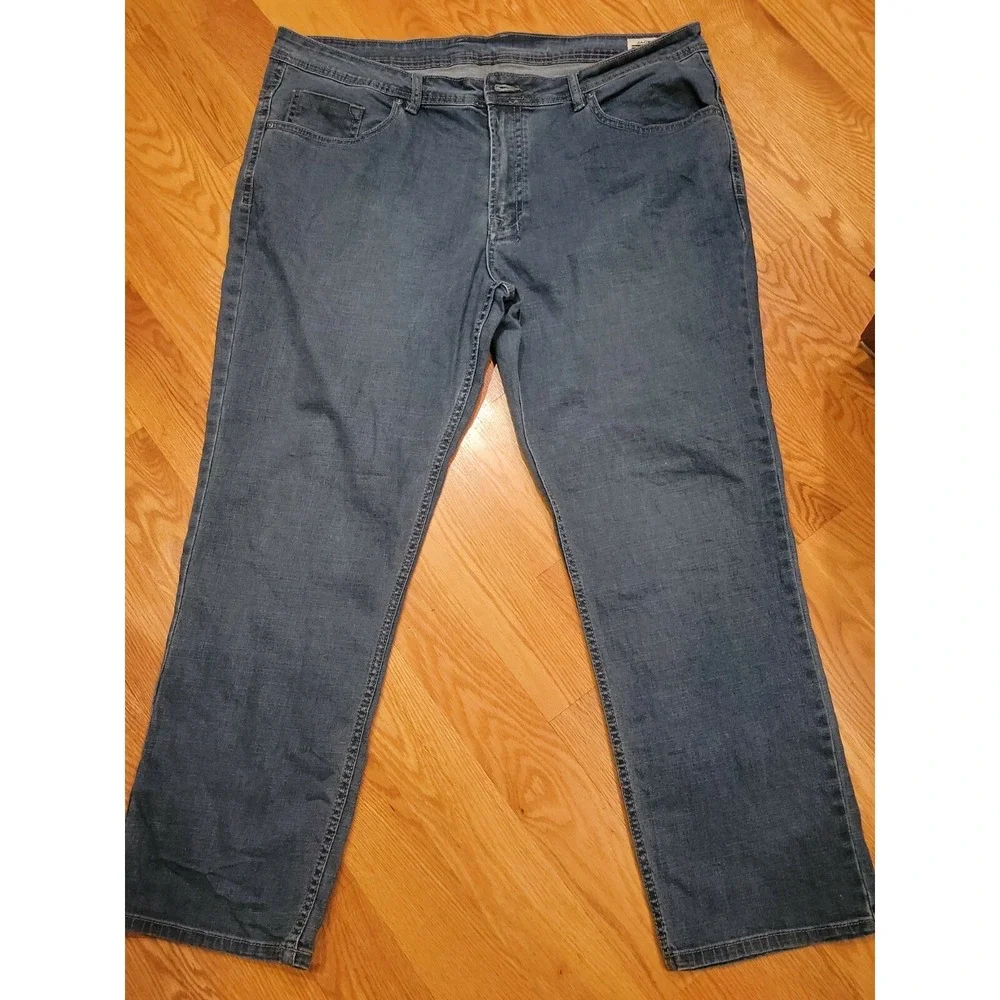 Buffalo David Bitton Jackson-X Mens Straight Stretch Size 40x30 Blue Denim Jeans